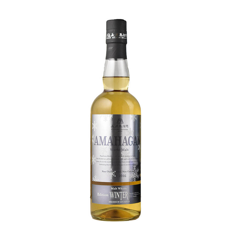 Amahagan World Malt Whisky Winter Edition ABV 47% 70cl With Gift Box