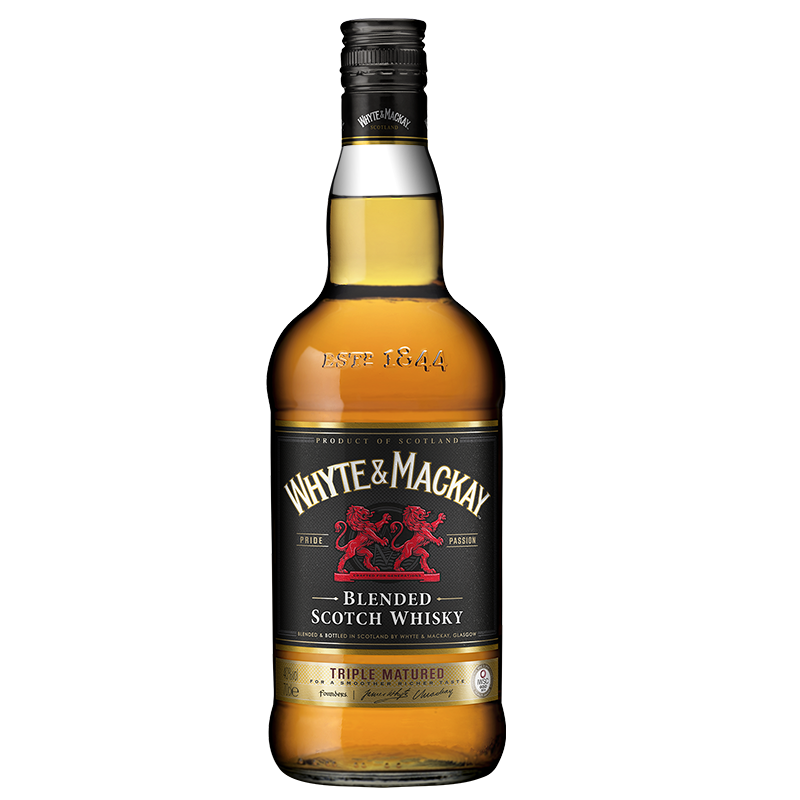 Whyte & Mackay Triple Matured Blended Scotch Whisky ABV 40% 700ml