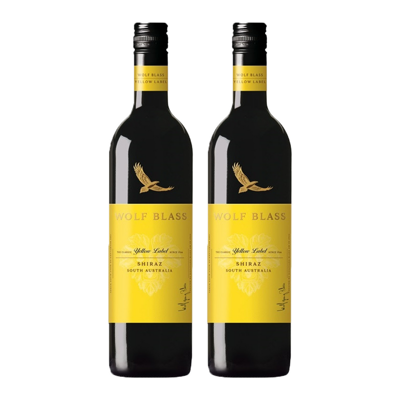 Wolf Blass Yellow Label Shiraz 2017 x 2 Bottles
