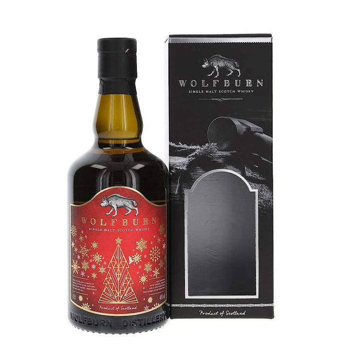 Wolfburn Christmas Edition 2021 Limited Edition ABV 46% 70cl With Gift Box