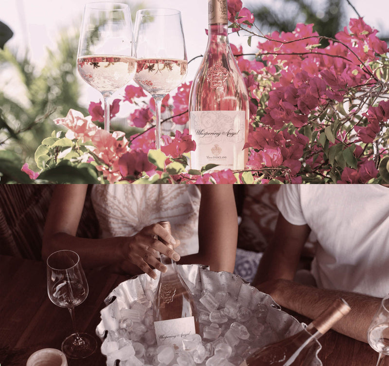 Chateau D'Esclans Whispering Angel Cotes de Provence Rose Wine 750ml x 6 Bottles
