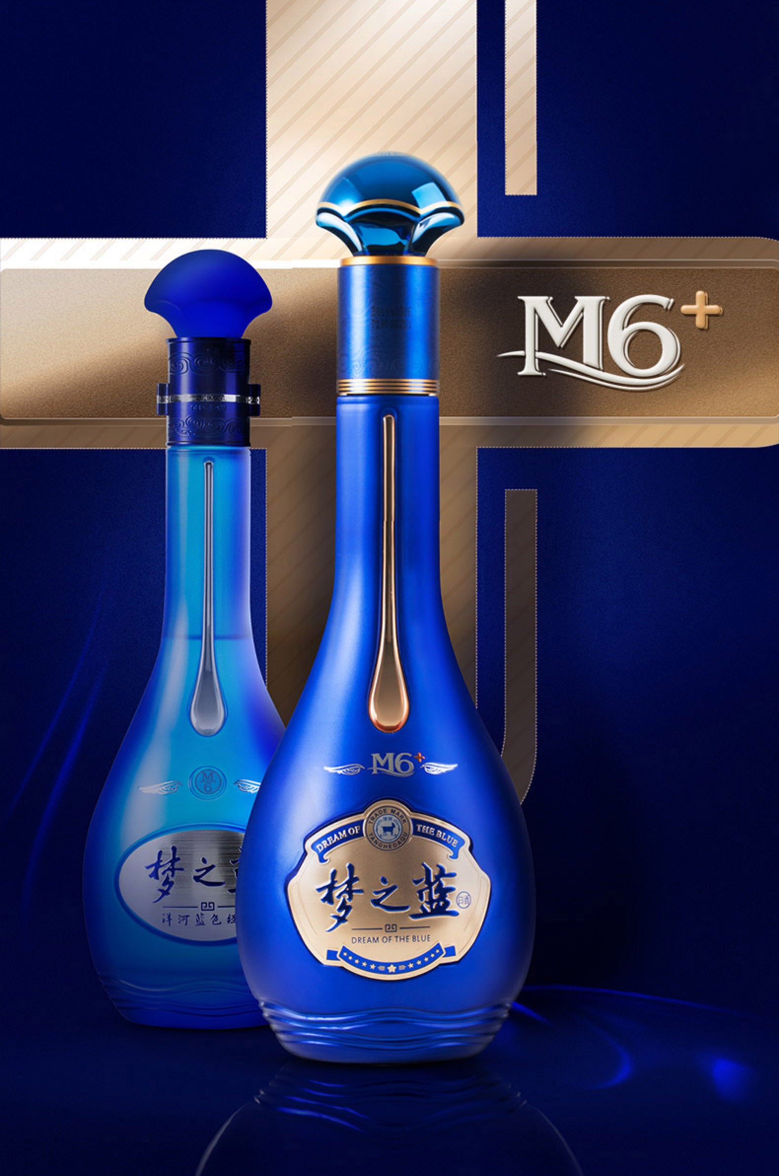 Meng Zhi Lan (梦之蓝) M6+ ABV 52% 500ml — The Liquor Shop Singapore