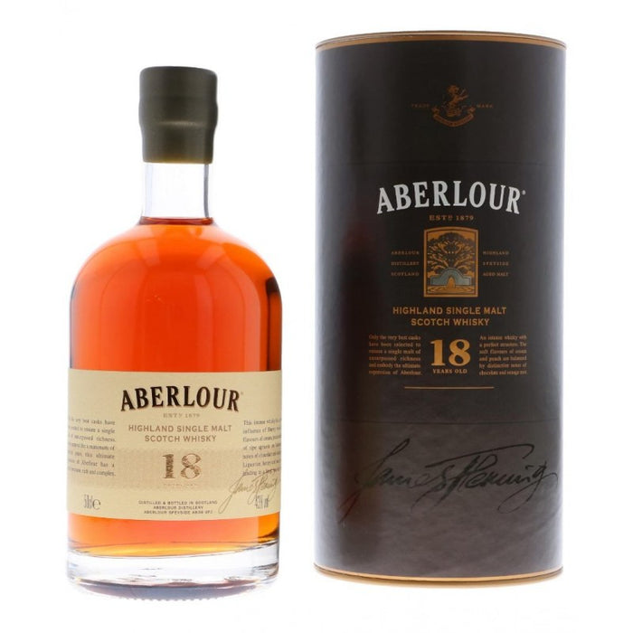 Aberlour 18 Year Old Scotch Whisky ABV43% 50cl With Gift Box