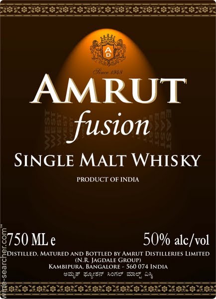 Amrut Fusion 70cl, Indian Whisky - The Liquor Shop Singapore