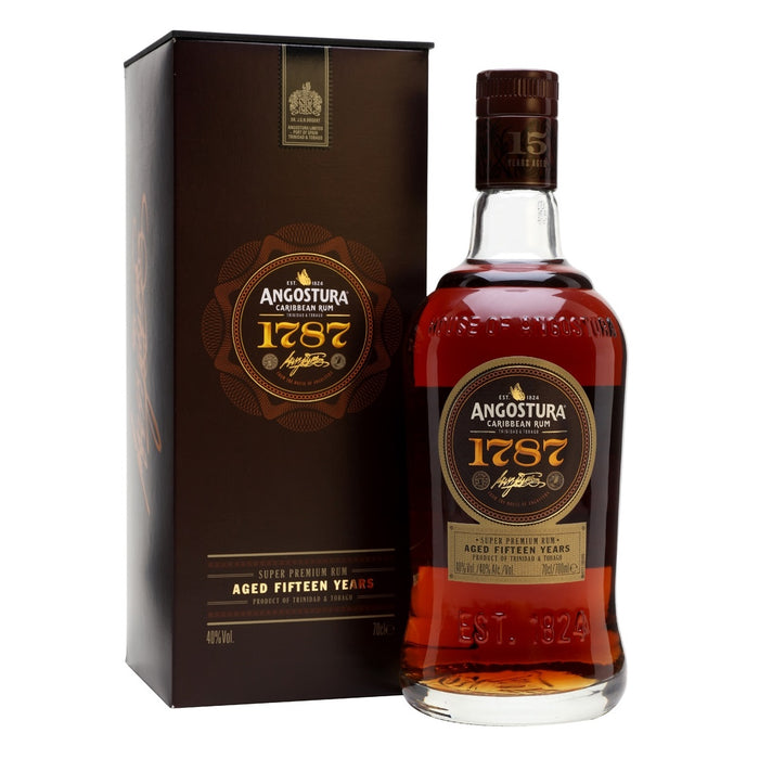 Angostura Rum 1787 15 Years Old ABV 40% 70cl With Gift Box
