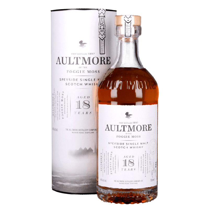 Aultmore 18 Year Old Speyside Single Malt Scotch Whisky ABV 46% 70cl With Gift Box
