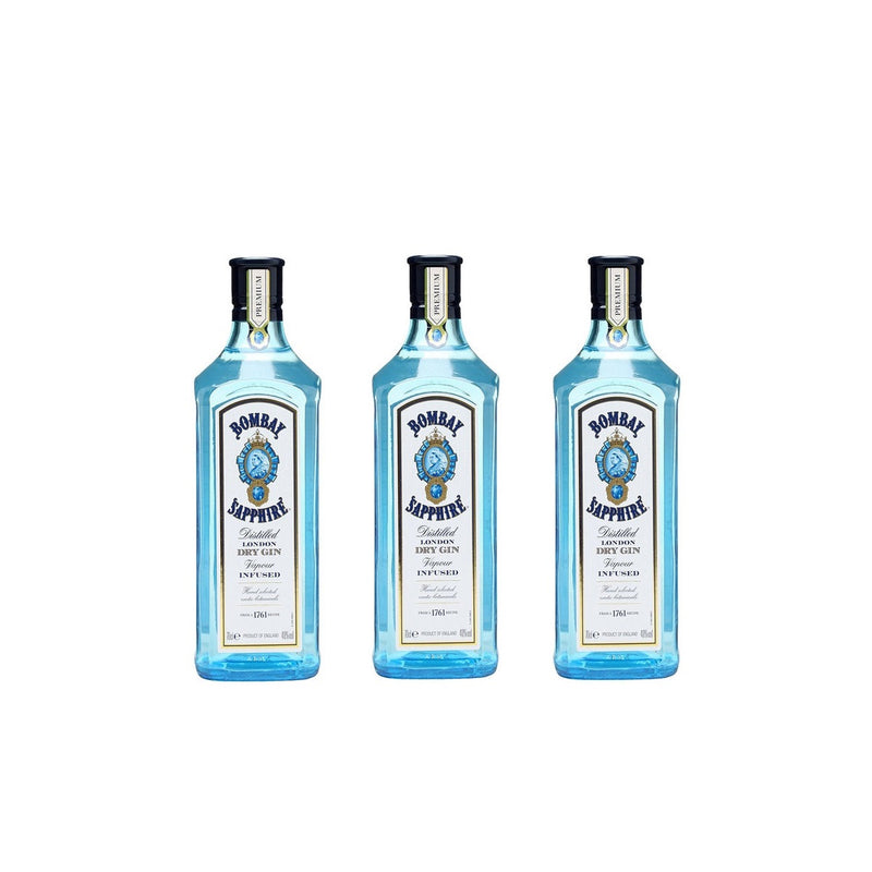 Bombay Sapphire 75cl x 3 Bottles