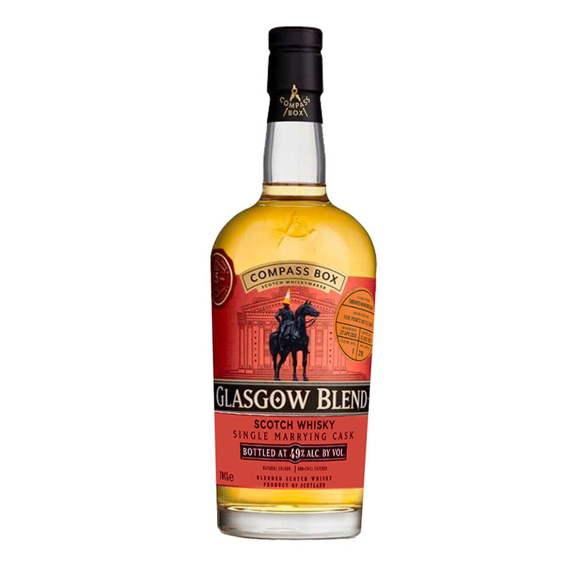 Compass Box Great King Street Glasgow Blend Single Marrying Cask Whisky ABV 49% 70cl with Gift Box