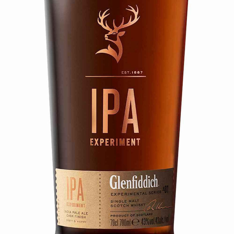 Glenfiddich IPA Cask Speyside Single Malt Scotch Whisky ABV 40% 70cl ABV 43% 70cl with Gift Box