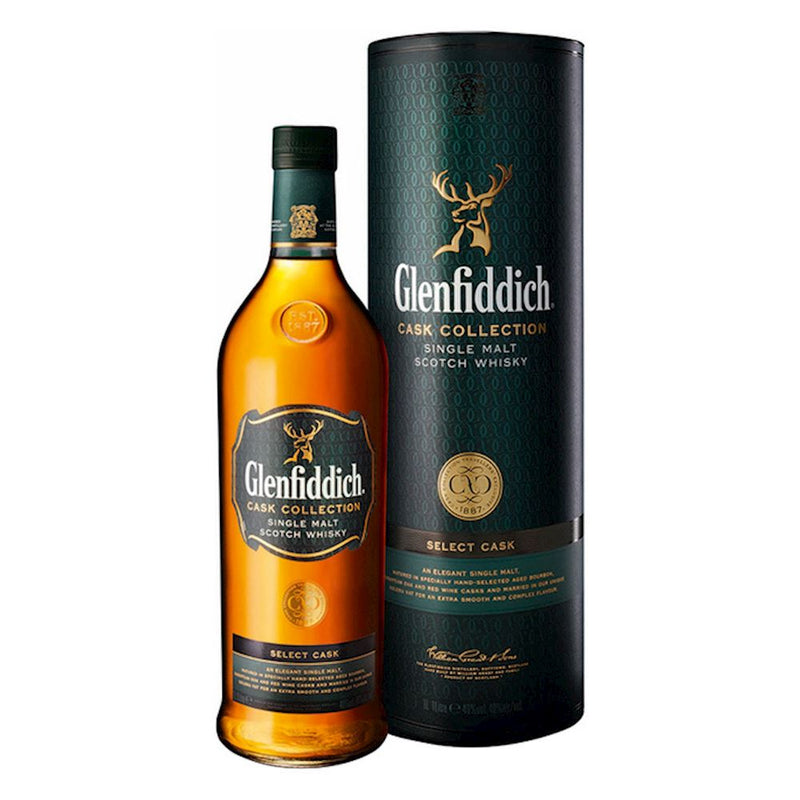 Glenfiddich Select Cask Year Old Speyside Single Malt Scotch Whisky ABV 40% 100cl (1L)