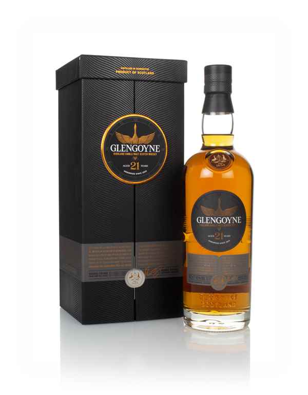 Glengoyne 21 Year Old Highland Single Malt Scotch Whisky ABV 40% 70cl with Gift Box