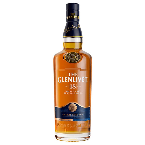 Glenlivet 18 Year Old Single Malt Scotch Whisky ABV 40% 70cl with Gift Box