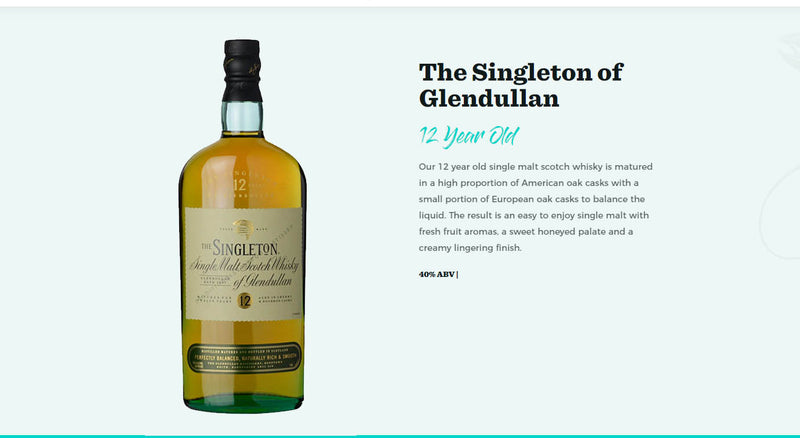(Clearance) The Singleton Of Glendullan 12 Year 100cl with Gift Box (1L)