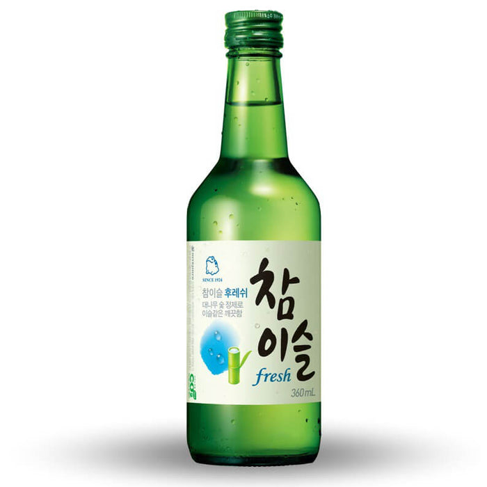 Jinro Chamisul Korean Soju - 1 x 360ml bottle