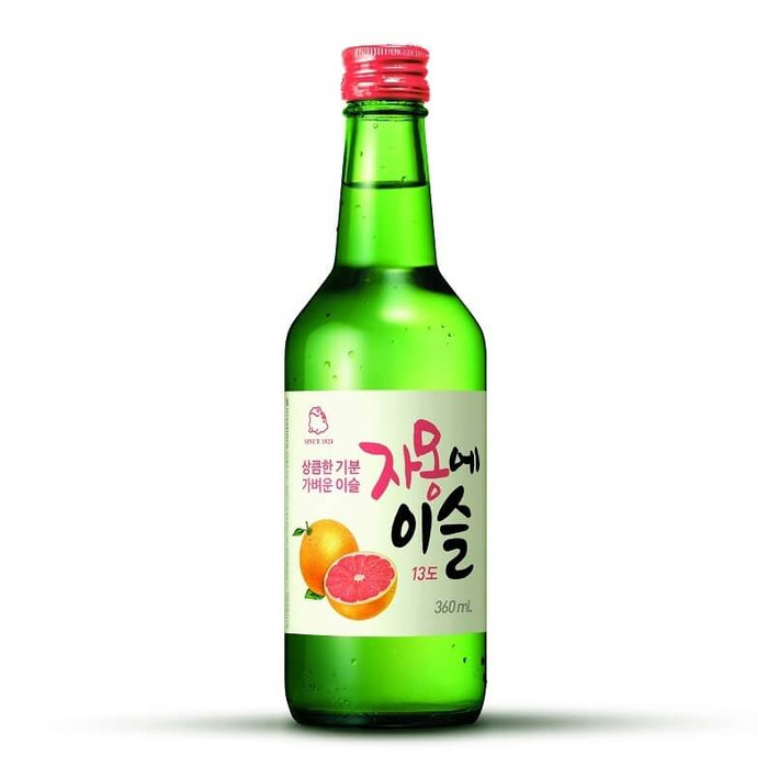 Jinro Grapefruit Korean Soju - 1 x 360ml bottle