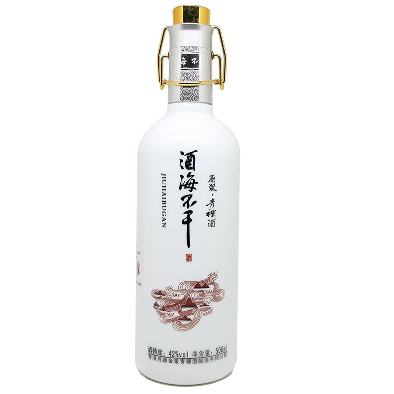 Jiu Hai Bu Gan 酒海不干 Craft White 3 Year Old Tibet Single Malt ABV 42% 50cl