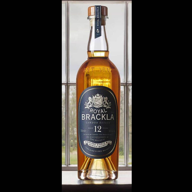 Royal Brackla 12 Year Old Oloroso Sherry Cask Finish Highland Single Malt Scotch Whisky ABV 40% 100cl (1L)
