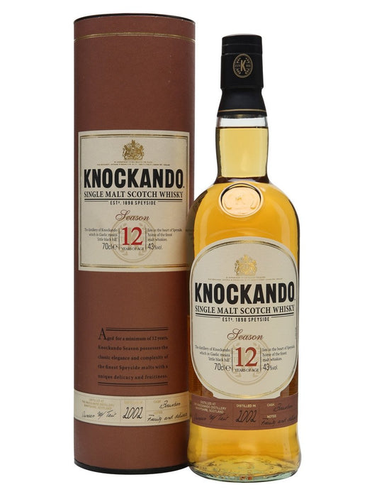 Knockando 12 Years, Speyside - Diageo - The Liquor Shop Singapore