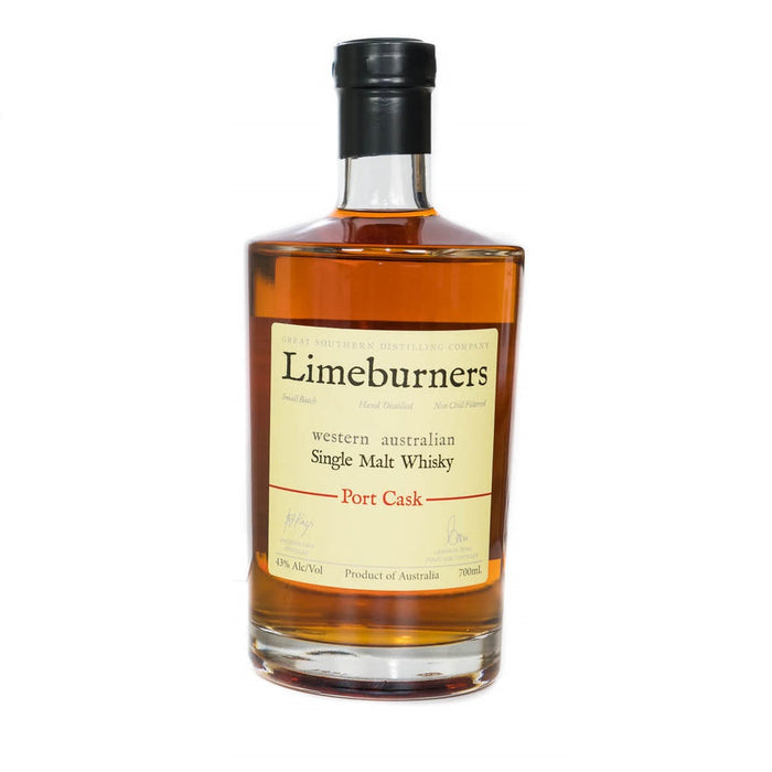 Limeburners Single Malt Whisky Port Cask 70cl