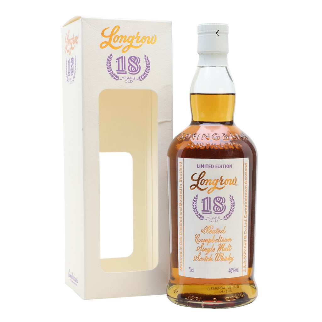 Longrow 18 Years Old ABV 46% 70cl with Gift Box — The Liquor Shop