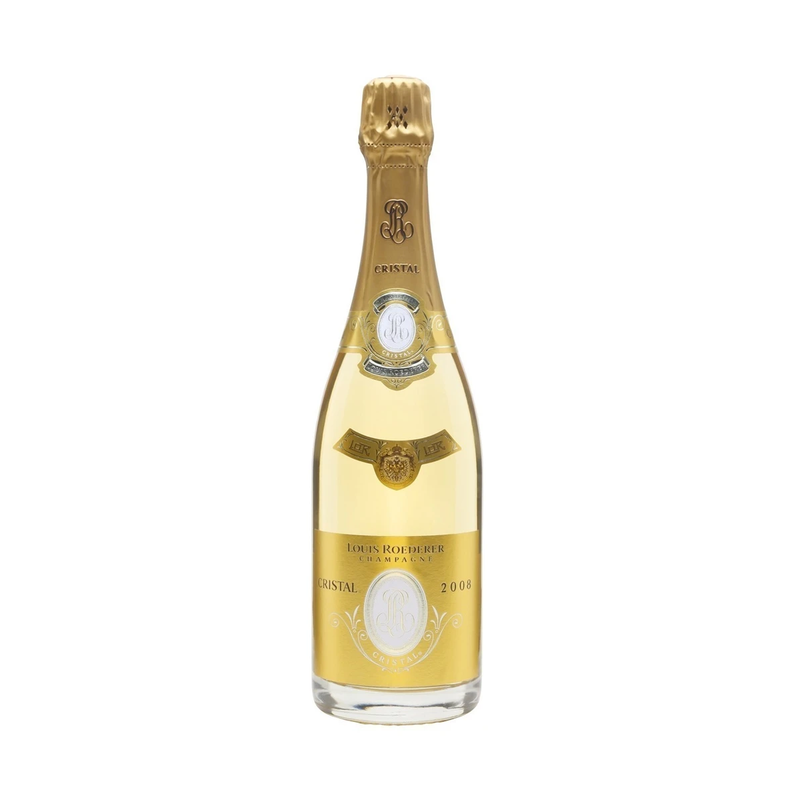 Louis Roederer Champagne Cristal 2008 ABV 12% 750ml with Gift Box
