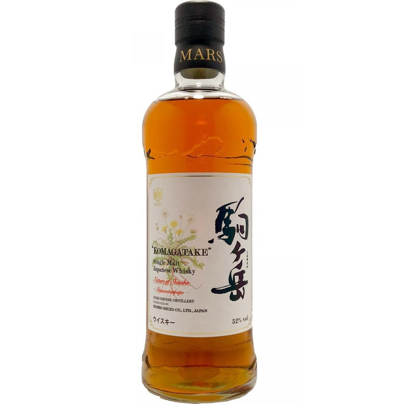 Mars Komagatake Shinanotanpopo Single Malt Japanese Whisky 70cl