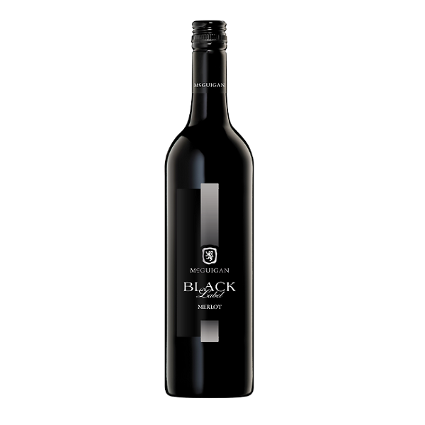 McGuigan Black Label Merlot 75cl x 6 Bottles