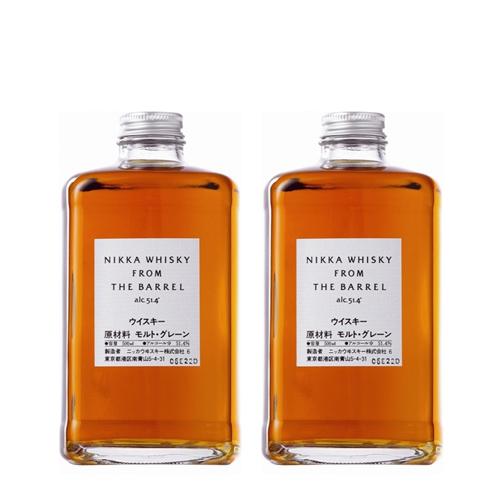Nikka from the Barrel 500ml x 2 Bottles With Gift Box