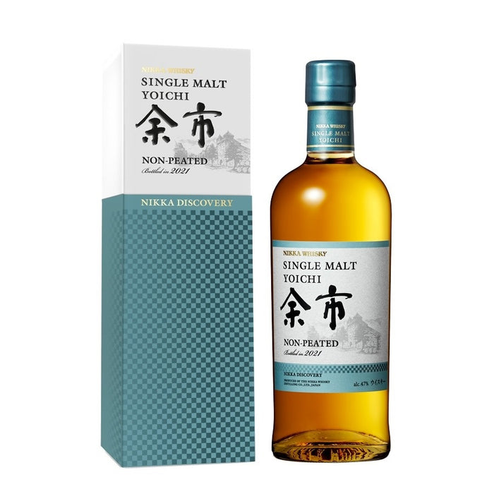 Nikka Yoichi Discovery Non Peated Japanese Whisky ABV 47% 70cl With Gift Box