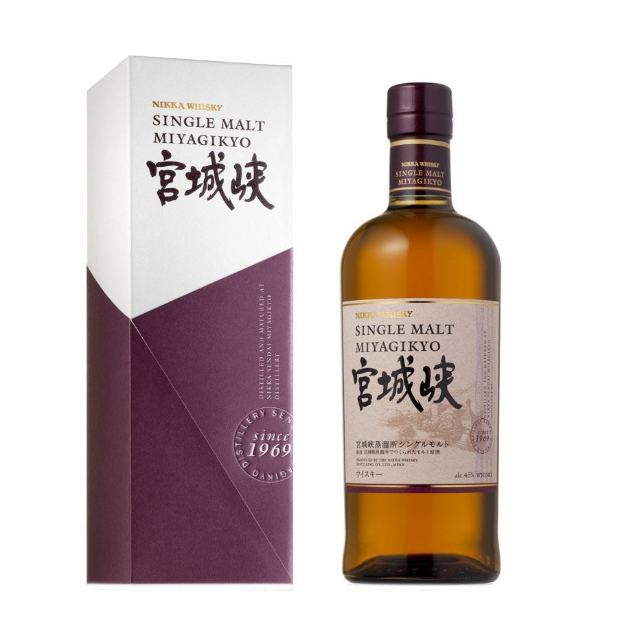 Nikka Miyagikyo Single Malt 70cl Single Malt Japanese Whisky — The