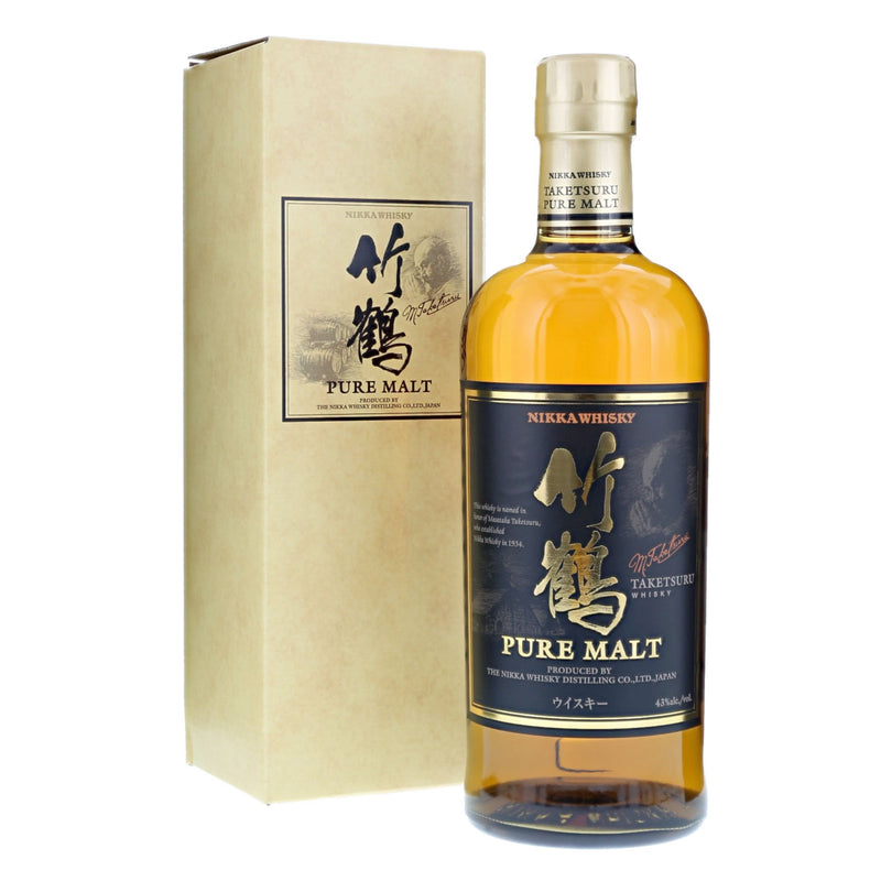 Nikka Taketsuru Pure Malt ABV 43% 700ml with Gift Box