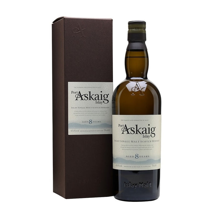 Port Askaig 8 Year Old Scotch Whisky ABV 45.8% 70cl With Gift Box
