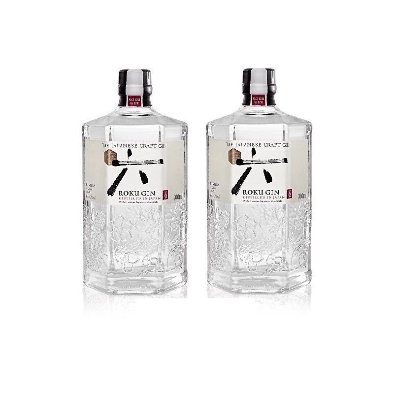 Roku Gin ABV 43% 70cl x 2 Bottles