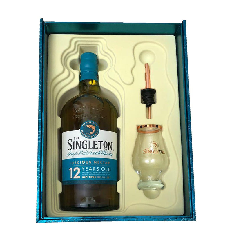 (Clearance) Singleton 12 Years Old 700ml Free 1 Nosing Glass & Pourer Giftset
