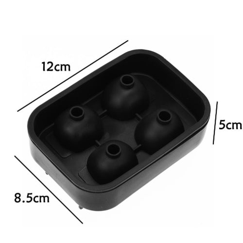 Skull-Shaped Silicone Ice Cube Maker
