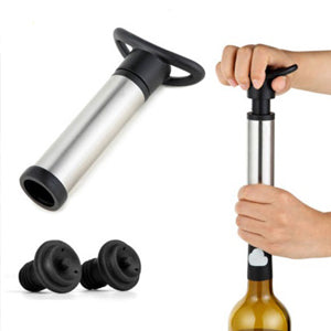 Vacuum Wine Saver (Vacuum Pump & stopper set)