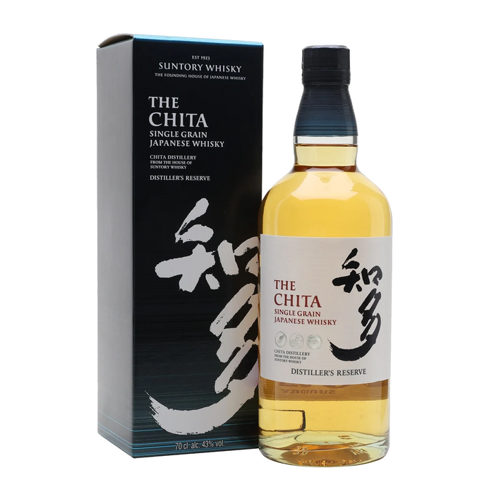 The Chita Suntory Single Grain Whisky ABV 43% 70cl with Gift Box