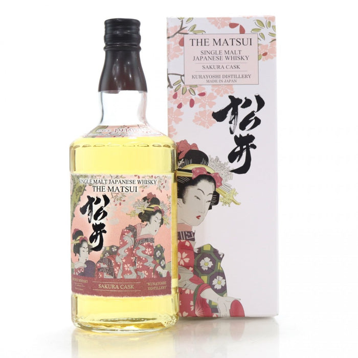The Matsui Sakura Cask Japanese whisky 70cl
