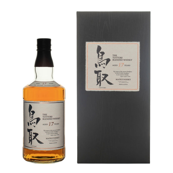 Tottori 17 Years Old Japanese whisky 70cl