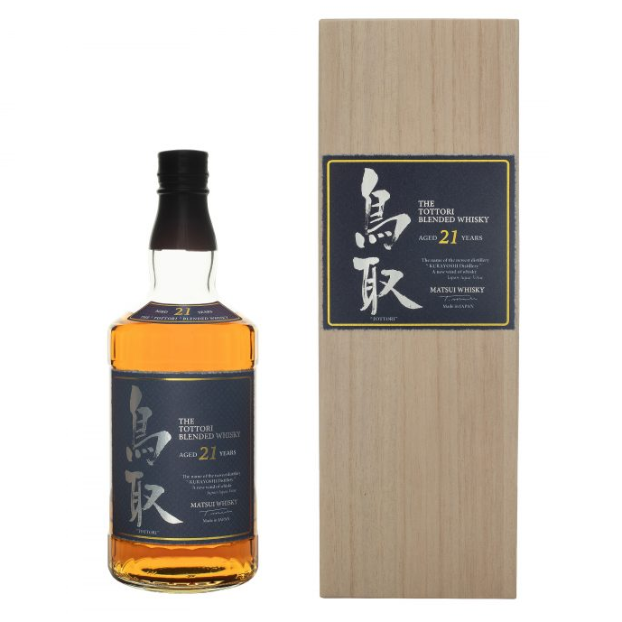 Tottori 21 Years Old Japanese whisky 70cl