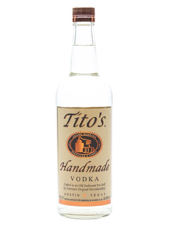 Tito's Handmade Vodka 75CL 40%