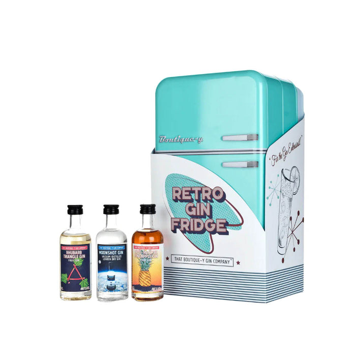 Drinks By The Dram Retro Gin Fridge 2021 (8 x 50ml - Gift Pack)