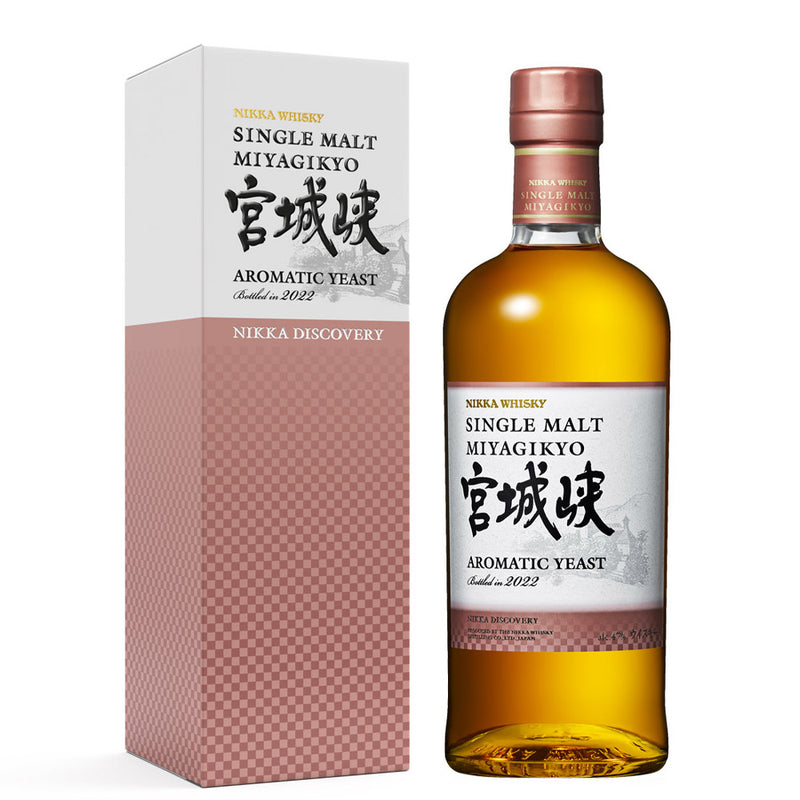 Nikka Discovery Miyagikyo Aromatic Yeast Single Malt Japanese Whisky Bottled in 2022 ABV 47% 700ml