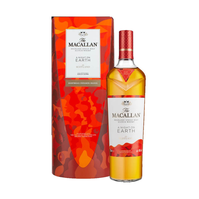 The Macallan A Night On Earth in Scotland Highland Single Malt Scotch Whisky ABV 43% 70cl with Gift Box