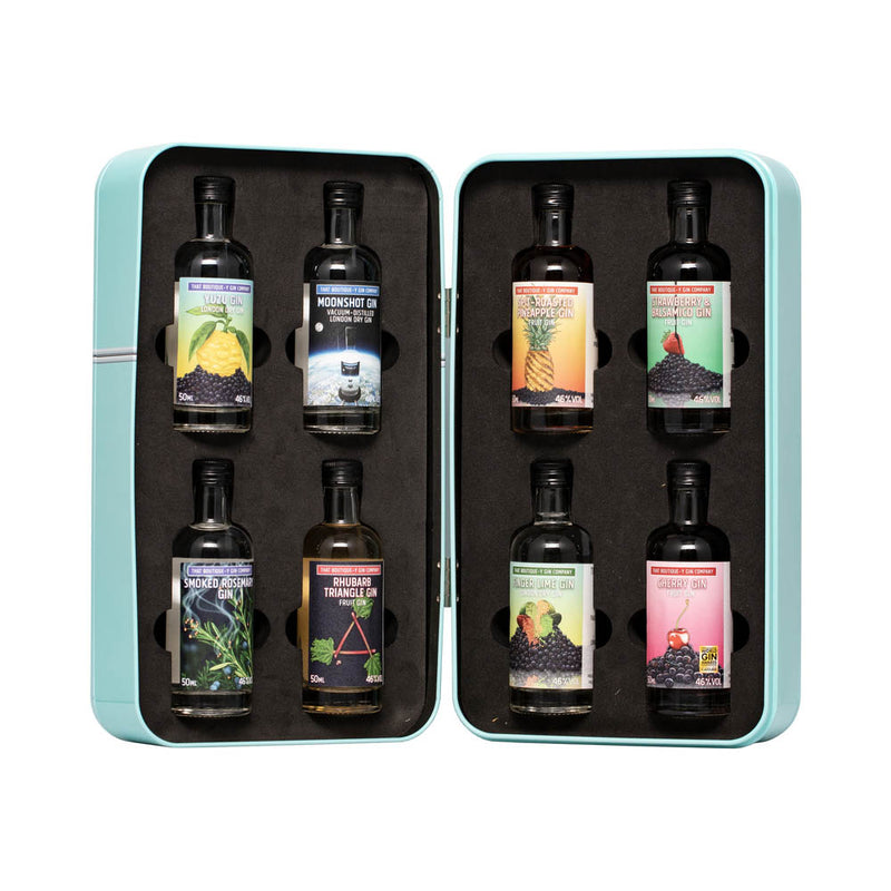 (Gift Set) Drinks By The Dram Retro Gin Fridge 2021 (8 x 50ml - Gift Pack)