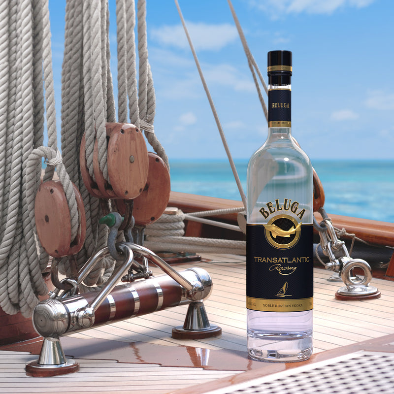 Be-luga Transatlantic Racing Noble Vodka ABV 40% 100cl (1L)